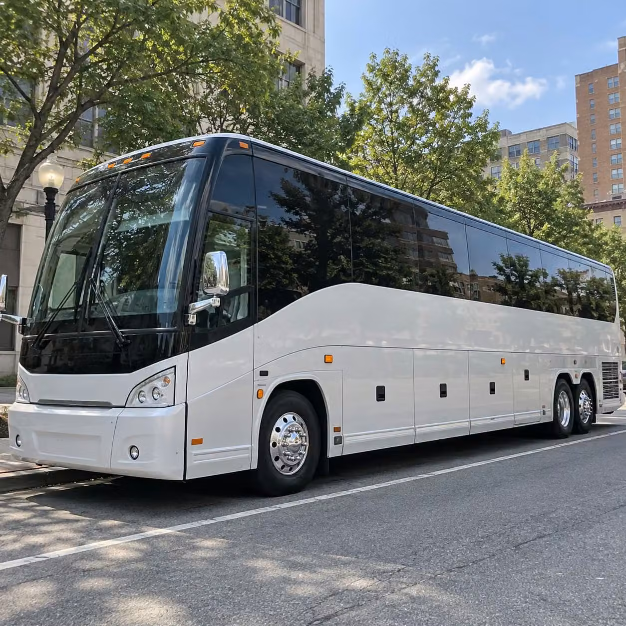 charter buses for large bakersfield prom groups keep everyone together all night